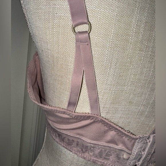 Lucky Brand full coverage Mauve Bra. Size 42D. GUC - Picture 3 of 7